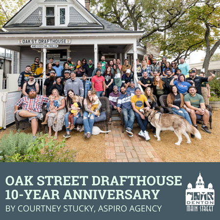 Oak Street Drafthouse Celebrates 10 Year Anniversary