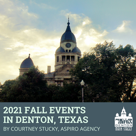 2021 Fall Events in Denton, Texas