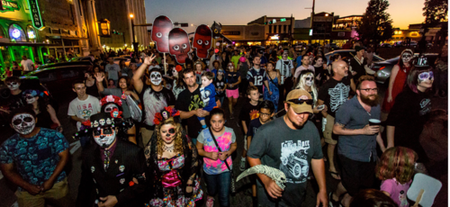 Get Spooky in Downtown Denton