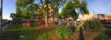 Summer fun in Downtown Denton