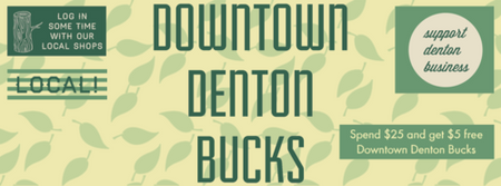 August Promotion Gives "Downtown Bucks"