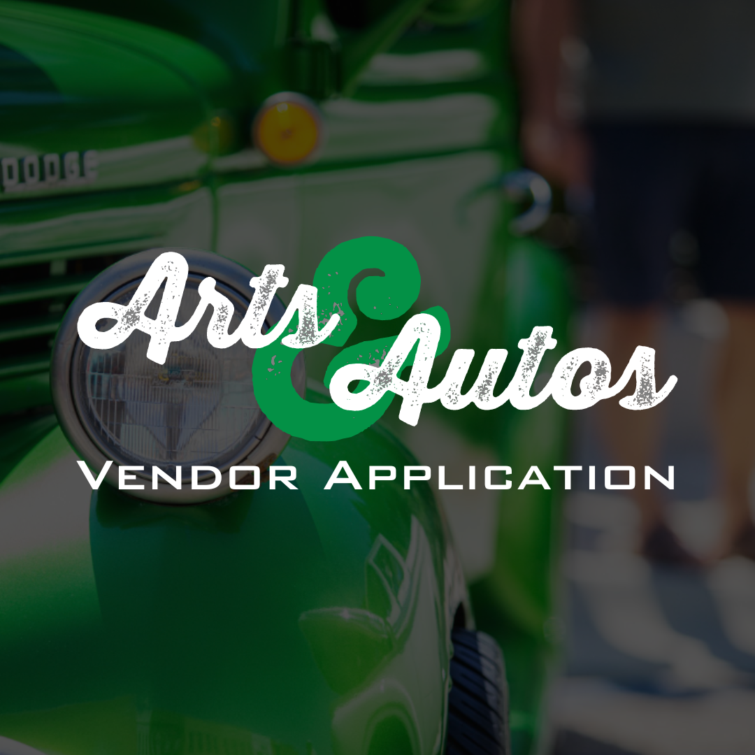 Arts and Autos Vendor Booth